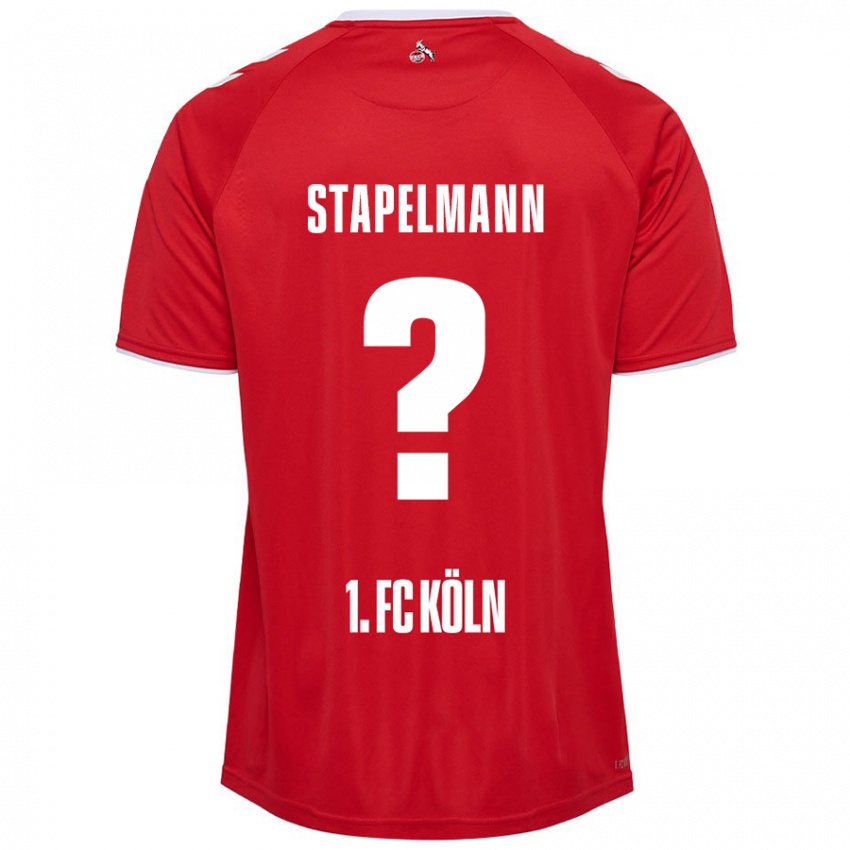 Criança Camisola Luis Stapelmann #0 Branco Vermelho Alternativa 2024/25 Camisa Brasil