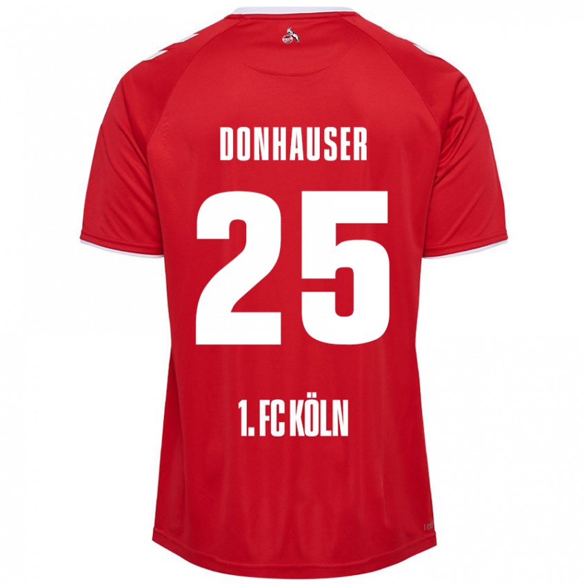 Criança Camisola Laura Donhauser #25 Branco Vermelho Alternativa 2024/25 Camisa Brasil