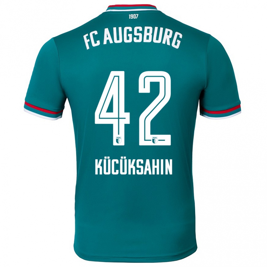 Criança Camisola Mahmut Kücüksahin #42 Verde Escuro Alternativa 2024/25 Camisa Brasil