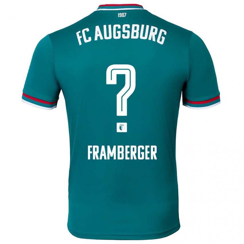 Criança Camisola Raphael Framberger #0 Verde Escuro Alternativa 2024/25 Camisa Brasil