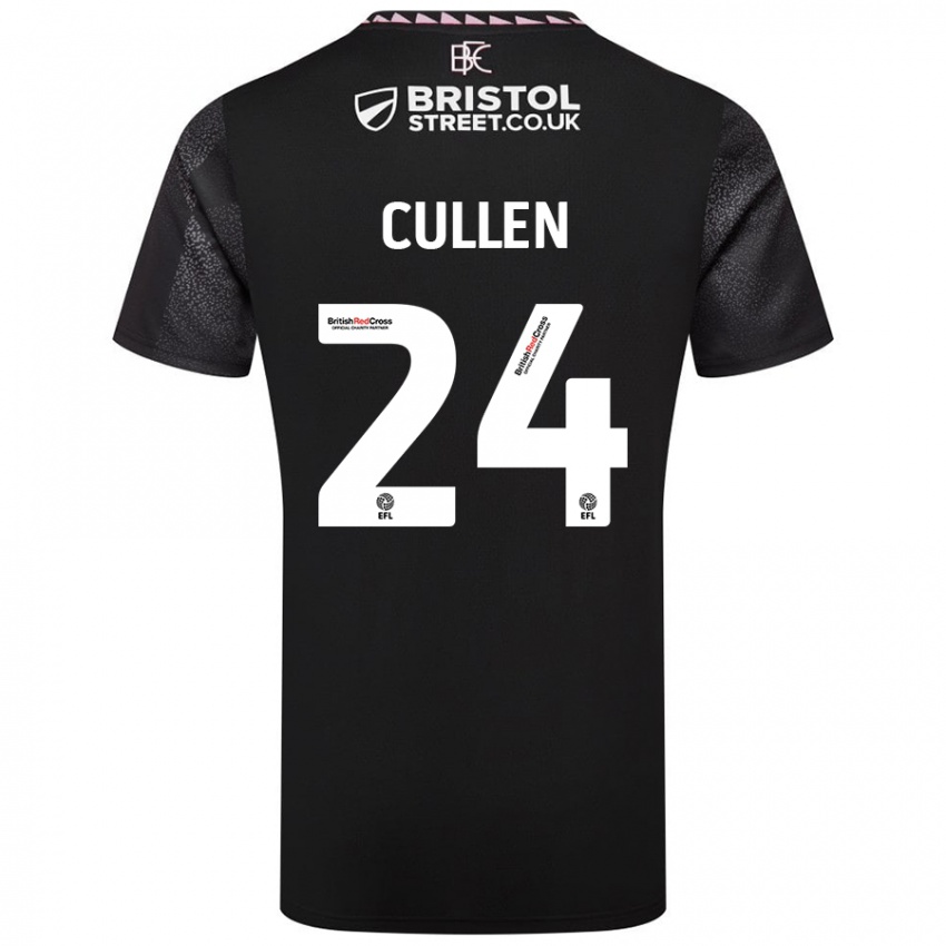 Criança Camisola Josh Cullen #24 Preto Alternativa 2024/25 Camisa Brasil