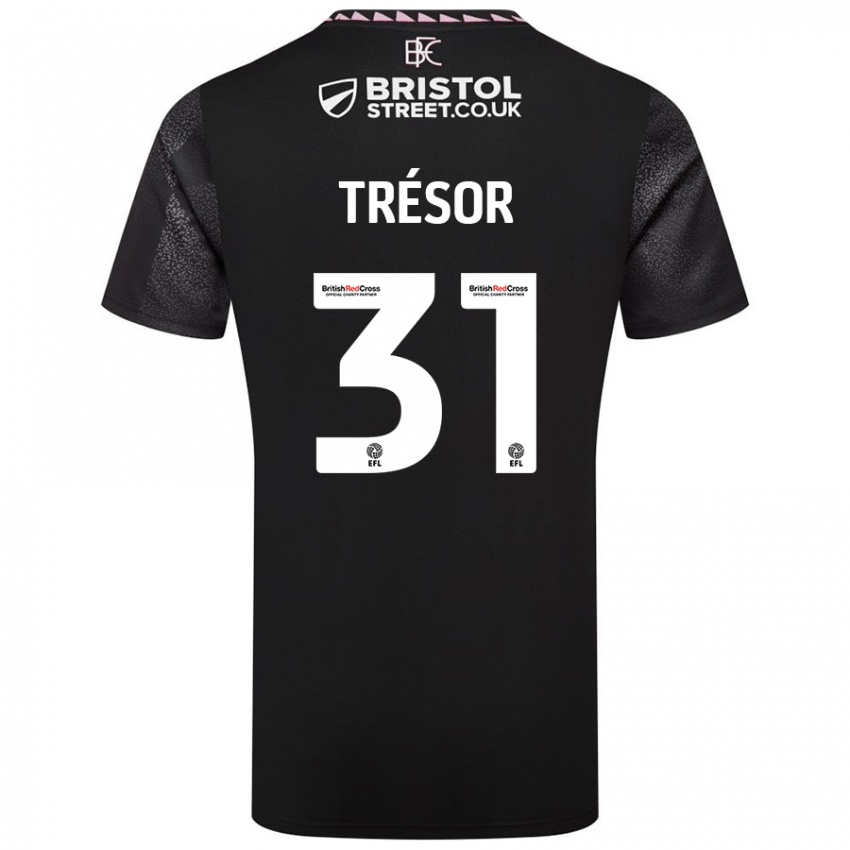 Criança Camisola Mike Trésor #31 Preto Alternativa 2024/25 Camisa Brasil