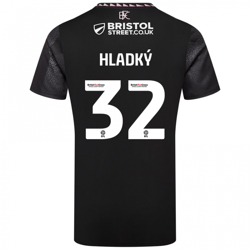 Criança Camisola Vaclav Hladky #32 Preto Alternativa 2024/25 Camisa Brasil