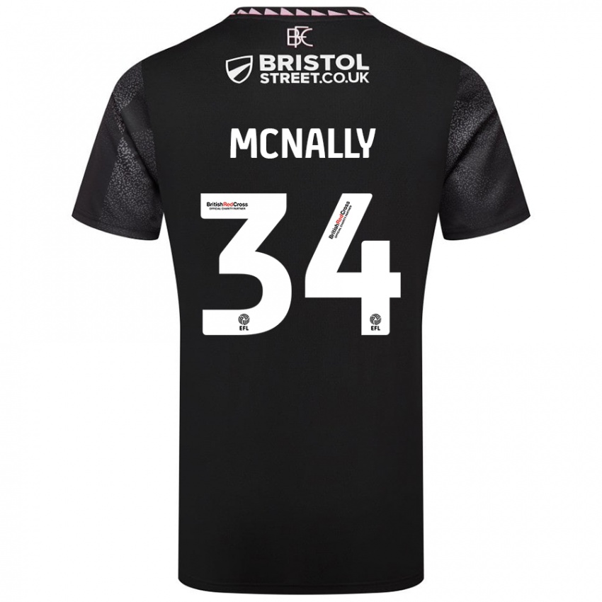 Criança Camisola Luke Mcnally #34 Preto Alternativa 2024/25 Camisa Brasil