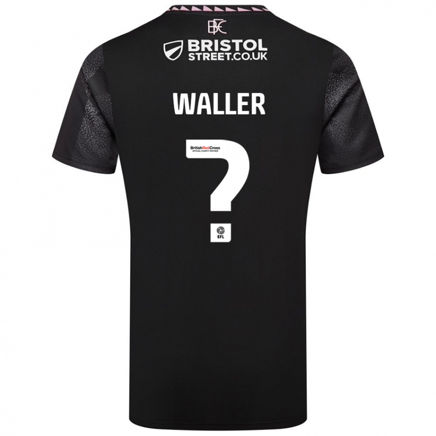 Criança Camisola Sam Waller #0 Preto Alternativa 2024/25 Camisa Brasil