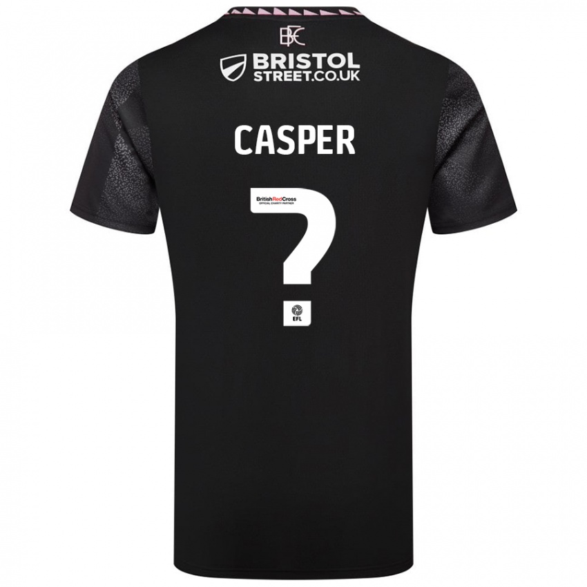 Criança Camisola Charlie Casper #0 Preto Alternativa 2024/25 Camisa Brasil