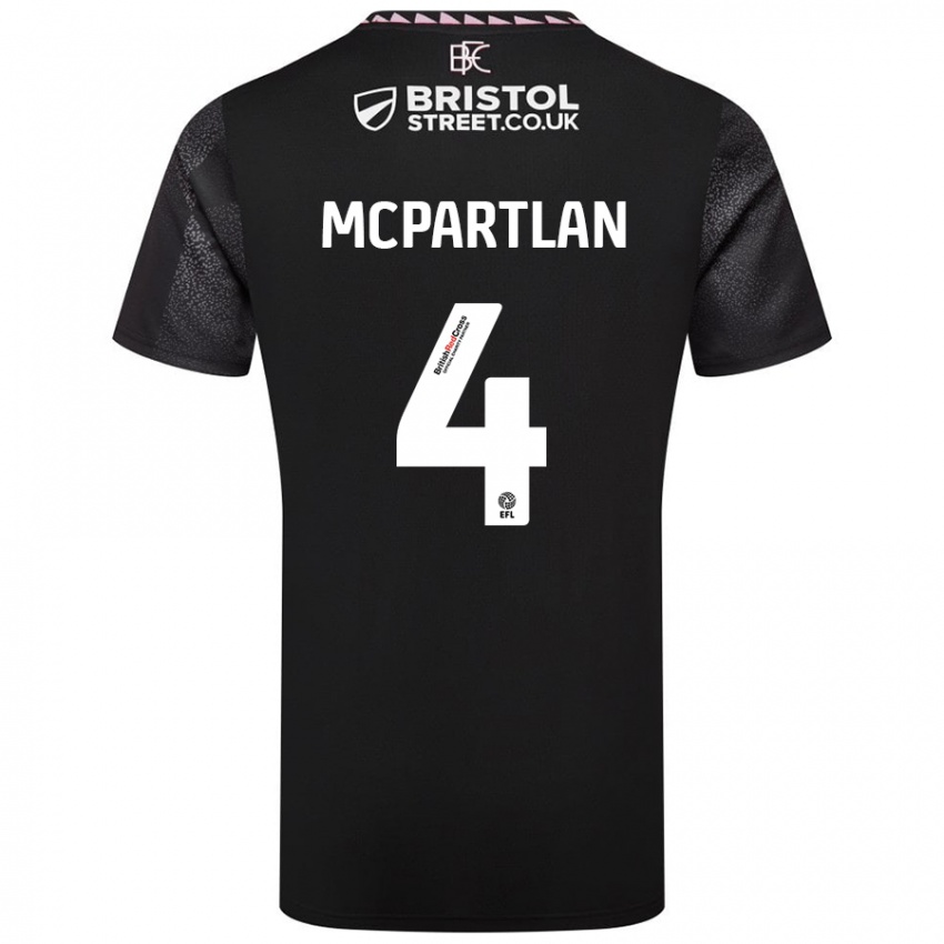 Criança Camisola Brenna Mcpartlan #4 Preto Alternativa 2024/25 Camisa Brasil