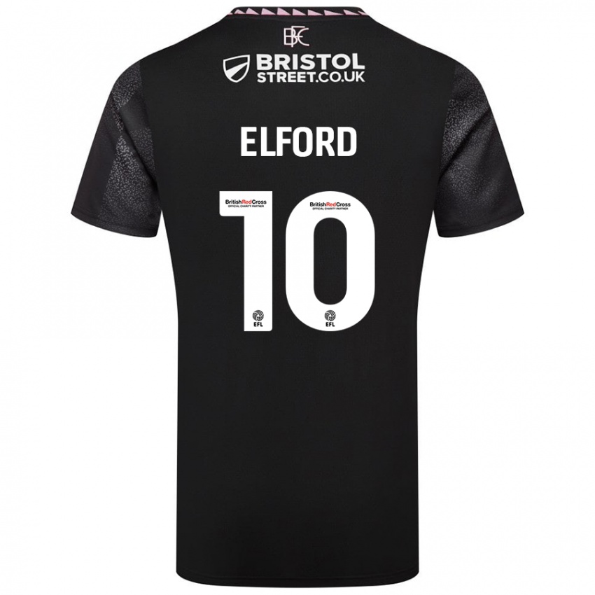 Criança Camisola Laura Elford #10 Preto Alternativa 2024/25 Camisa Brasil