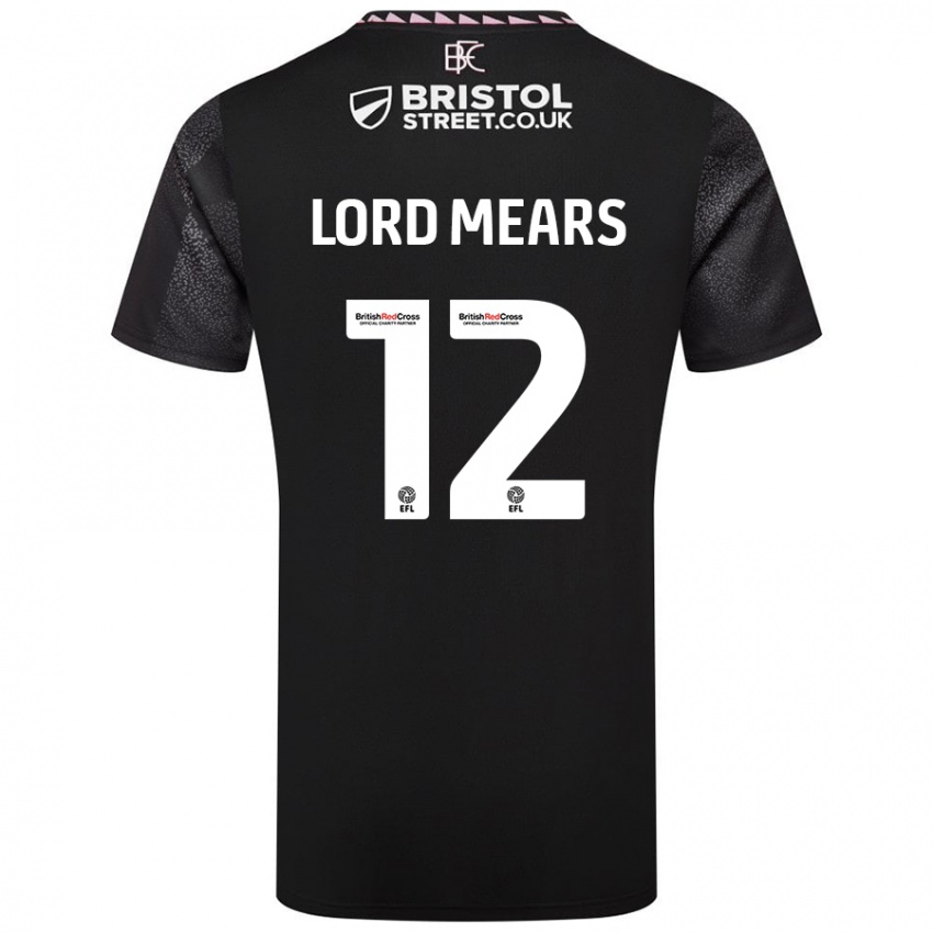 Criança Camisola Rhema Lord-Mears #12 Preto Alternativa 2024/25 Camisa Brasil