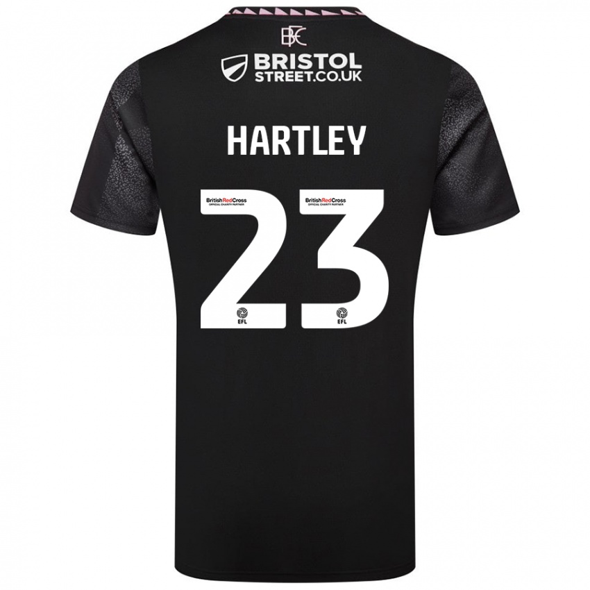 Criança Camisola Naomi Hartley #23 Preto Alternativa 2024/25 Camisa Brasil