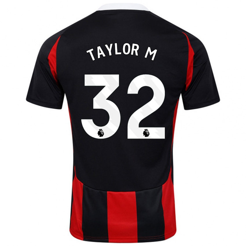 Criança Camisola Belle Taylor-M #32 Vermelho Preto Alternativa 2024/25 Camisa Brasil