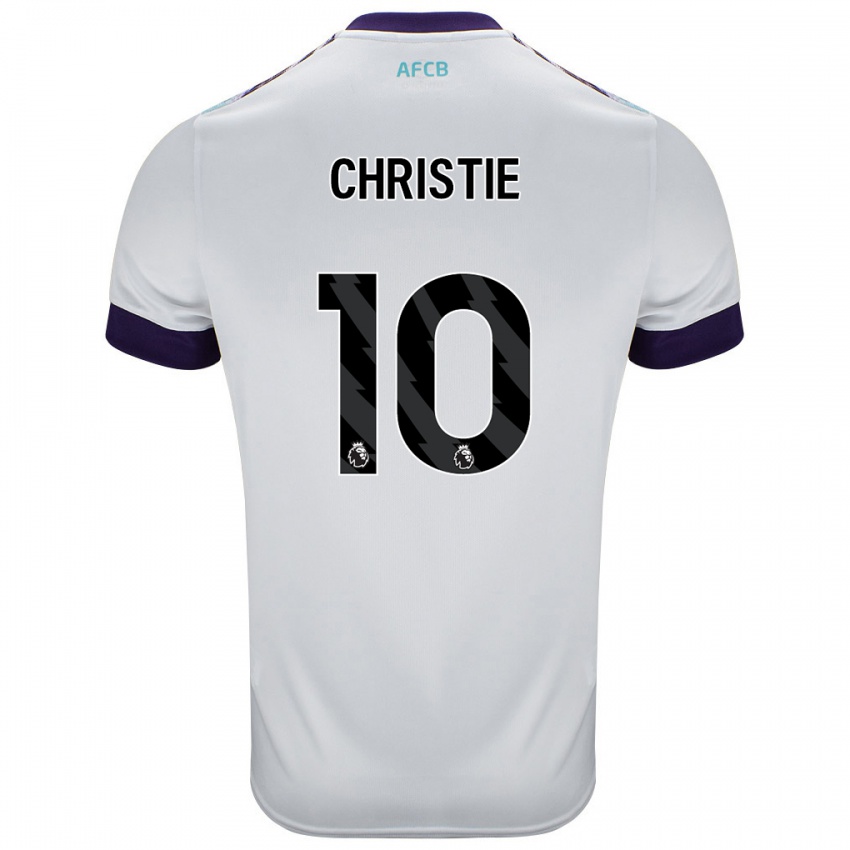 Criança Camisola Ryan Christie #10 Roxo Verde Branco Alternativa 2024/25 Camisa Brasil