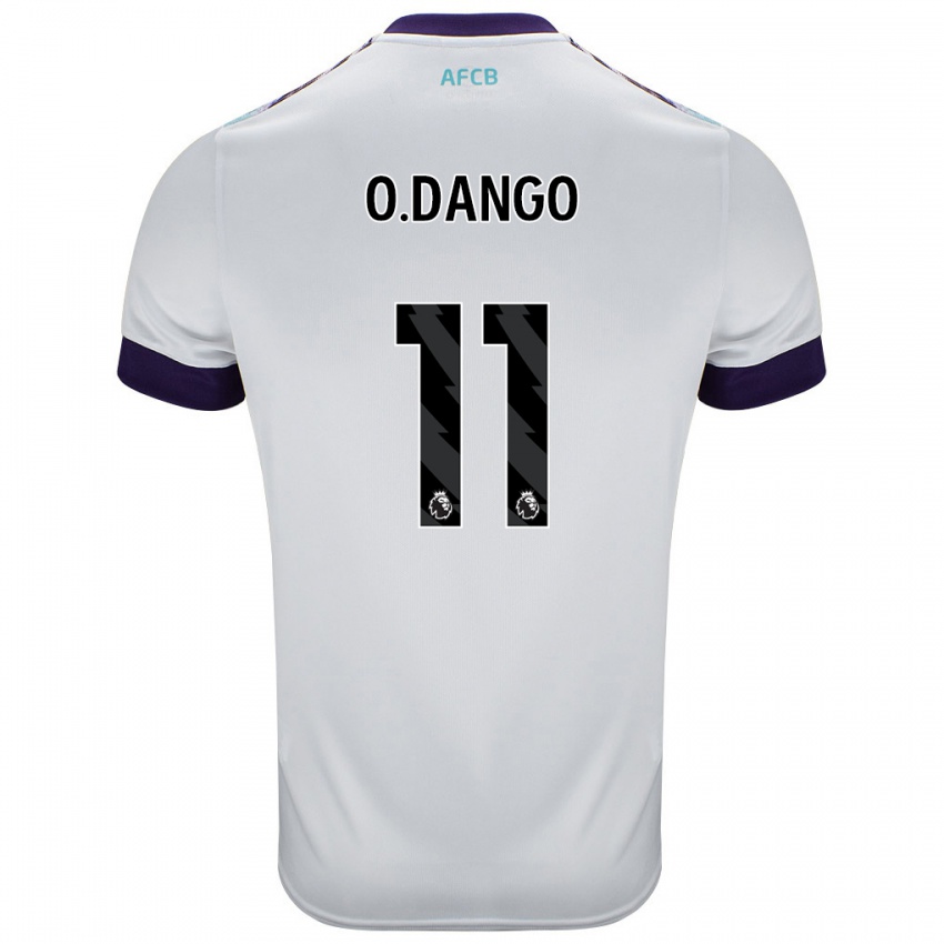 Criança Camisola Dango Ouattara #11 Roxo Verde Branco Alternativa 2024/25 Camisa Brasil