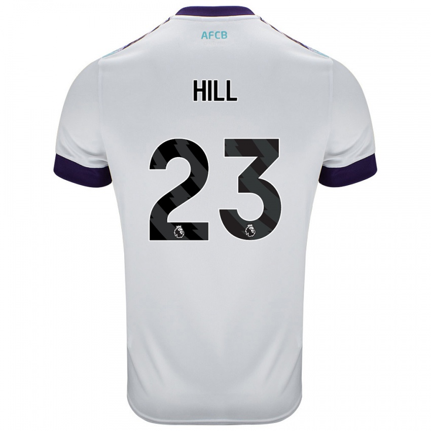 Criança Camisola James Hill #23 Roxo Verde Branco Alternativa 2024/25 Camisa Brasil