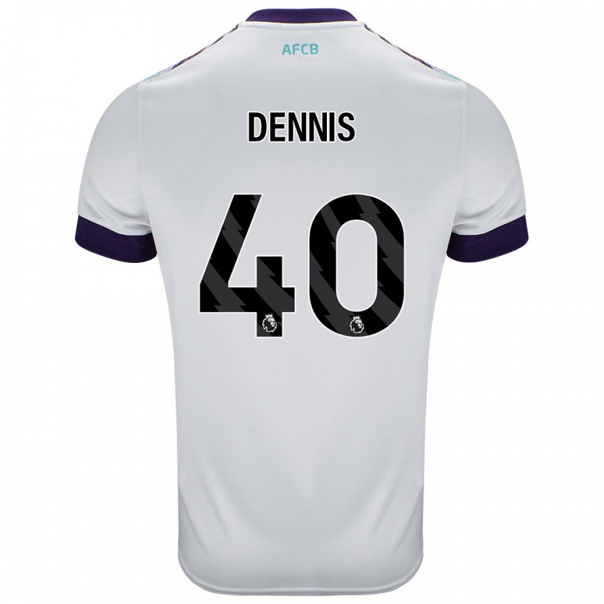 Criança Camisola Will Dennis #40 Roxo Verde Branco Alternativa 2024/25 Camisa Brasil