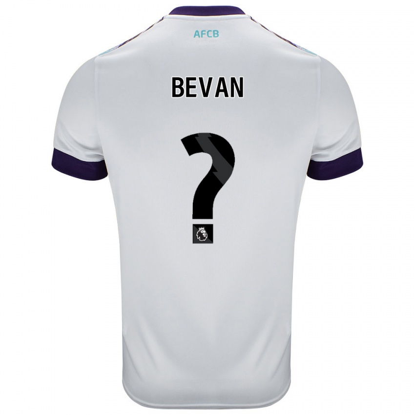 Criança Camisola Owen Bevan #0 Roxo Verde Branco Alternativa 2024/25 Camisa Brasil