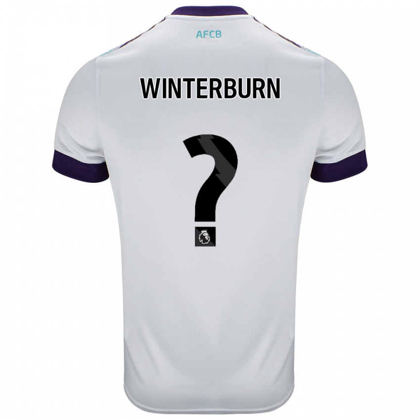 Criança Camisola Ben Winterburn #0 Roxo Verde Branco Alternativa 2024/25 Camisa Brasil