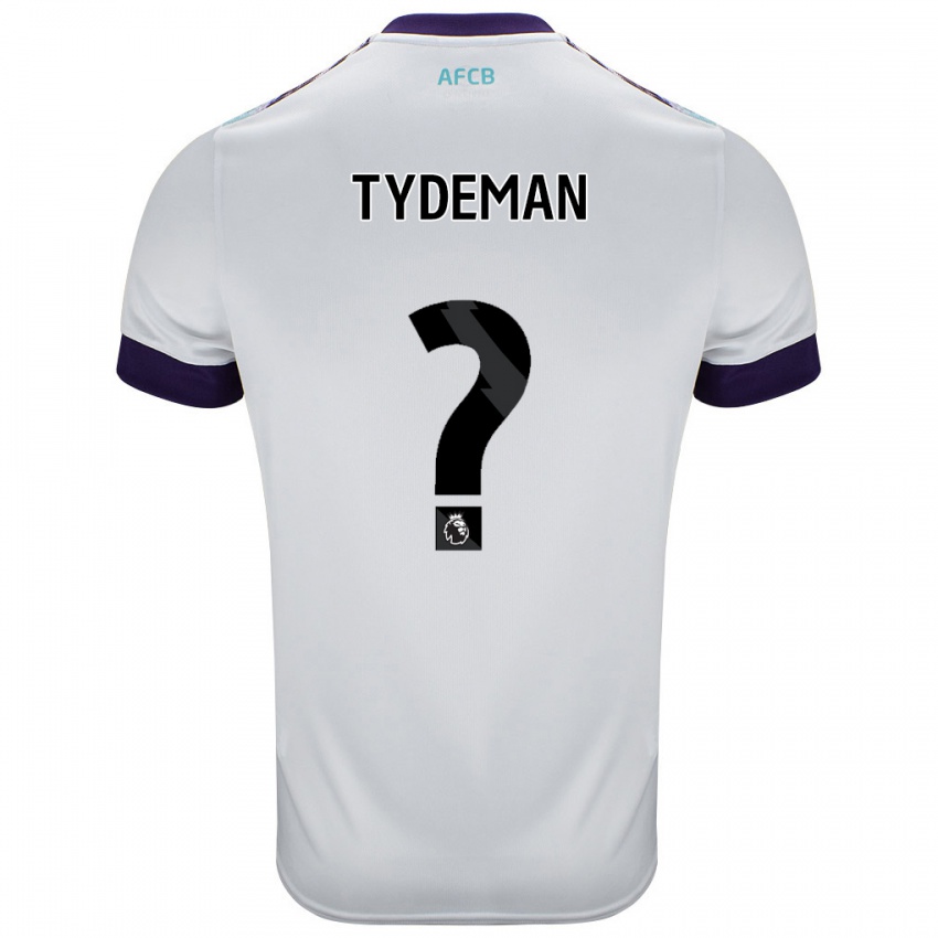 Criança Camisola Kian Tydeman #0 Roxo Verde Branco Alternativa 2024/25 Camisa Brasil