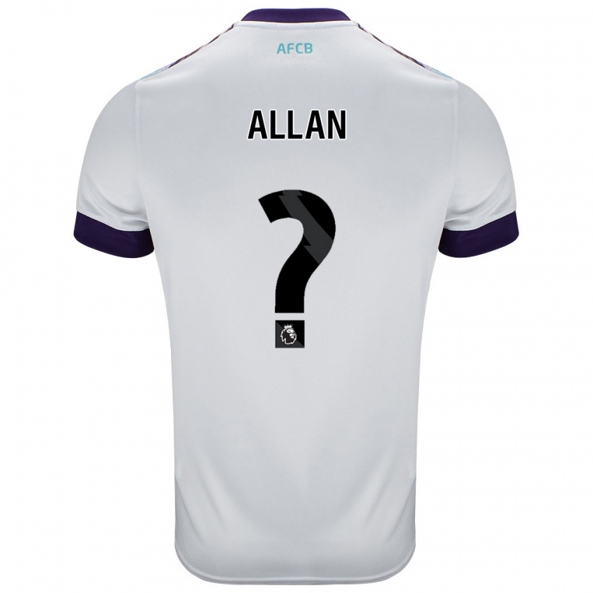 Criança Camisola Mack Allan #0 Roxo Verde Branco Alternativa 2024/25 Camisa Brasil