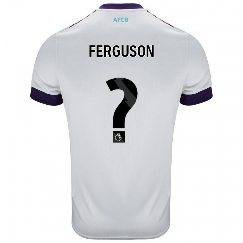 Criança Camisola Josh Ferguson #0 Roxo Verde Branco Alternativa 2024/25 Camisa Brasil