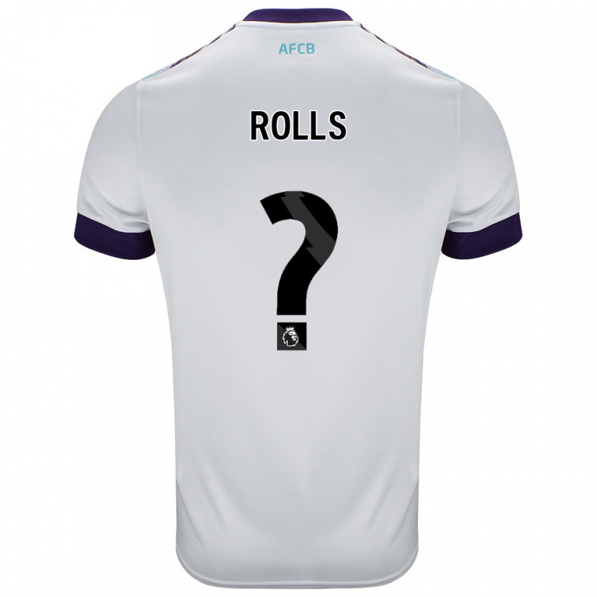 Criança Camisola Thomas Rolls #0 Roxo Verde Branco Alternativa 2024/25 Camisa Brasil