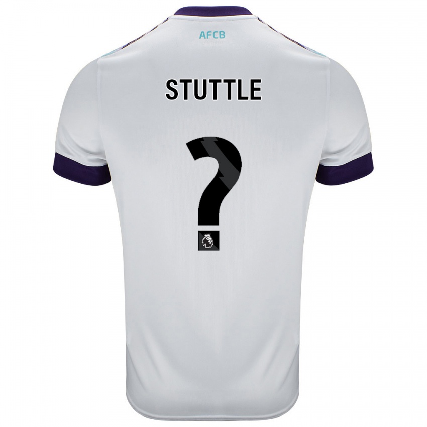 Criança Camisola Jonny Stuttle #0 Roxo Verde Branco Alternativa 2024/25 Camisa Brasil