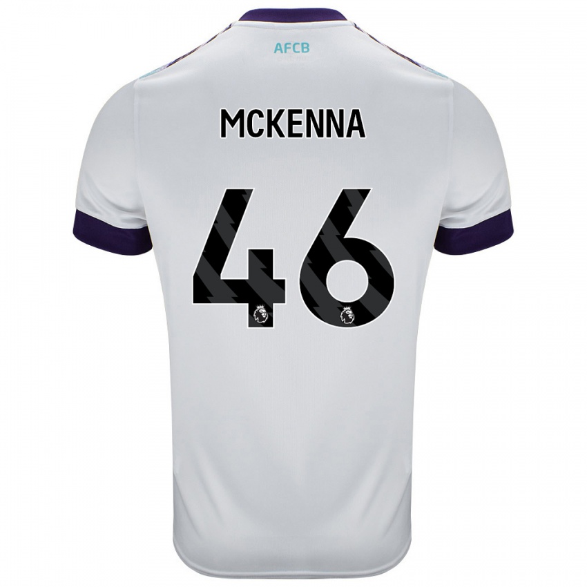 Criança Camisola Callan Mckenna #46 Roxo Verde Branco Alternativa 2024/25 Camisa Brasil