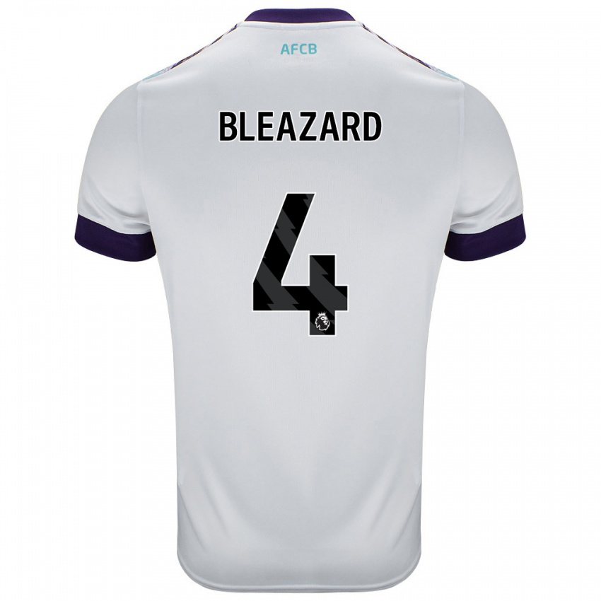 Criança Camisola Helen Bleazard #4 Roxo Verde Branco Alternativa 2024/25 Camisa Brasil