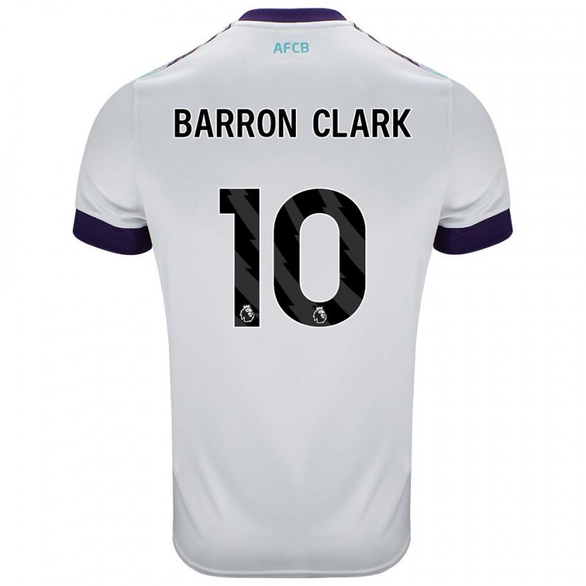 Criança Camisola Molly Barron-Clark #10 Roxo Verde Branco Alternativa 2024/25 Camisa Brasil