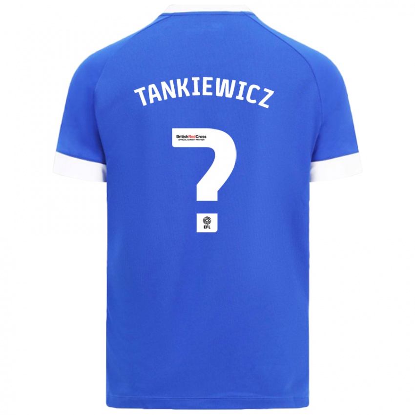 Homem Camisola Rob Tankiewicz #0 Céu Azul Principal 2024/25 Camisa Brasil