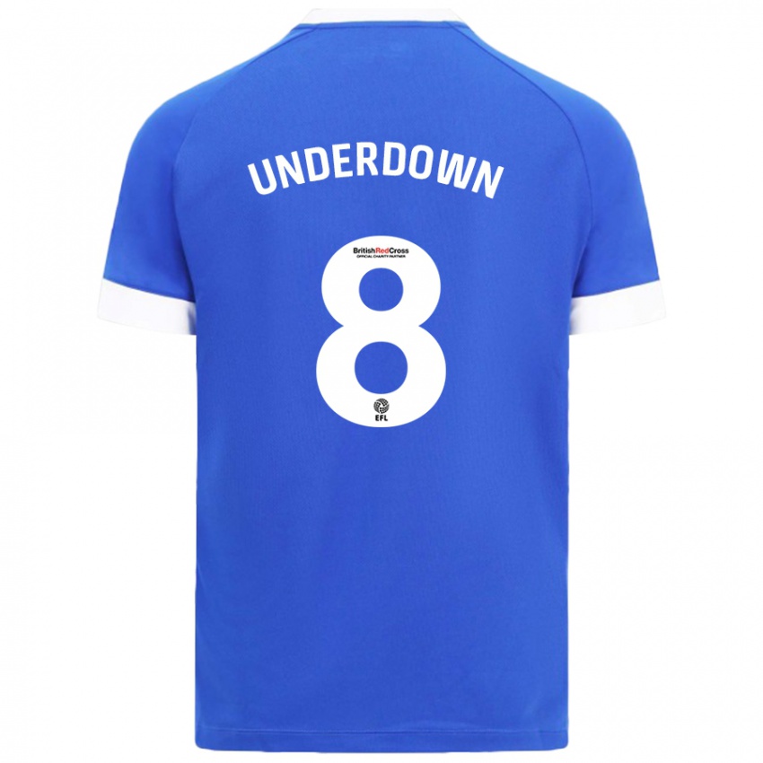 Homem Camisola Kanisha Underdown #8 Céu Azul Principal 2024/25 Camisa Brasil