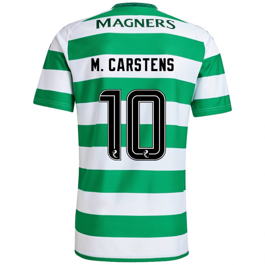 Homem Camisola Mathilde Carstens #10 Branco Verde Principal 2024/25 Camisa Brasil