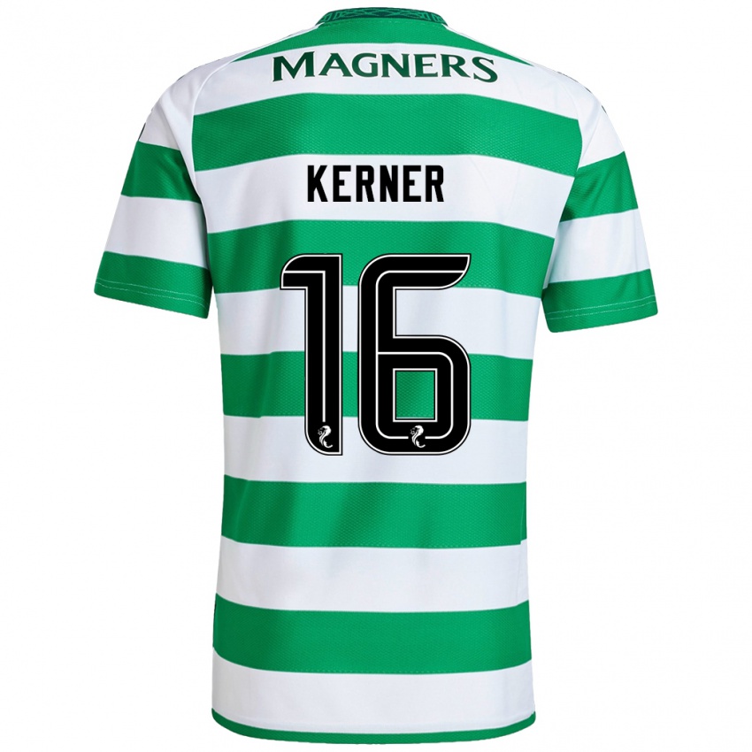 Homem Camisola Hana Kerner #16 Branco Verde Principal 2024/25 Camisa Brasil