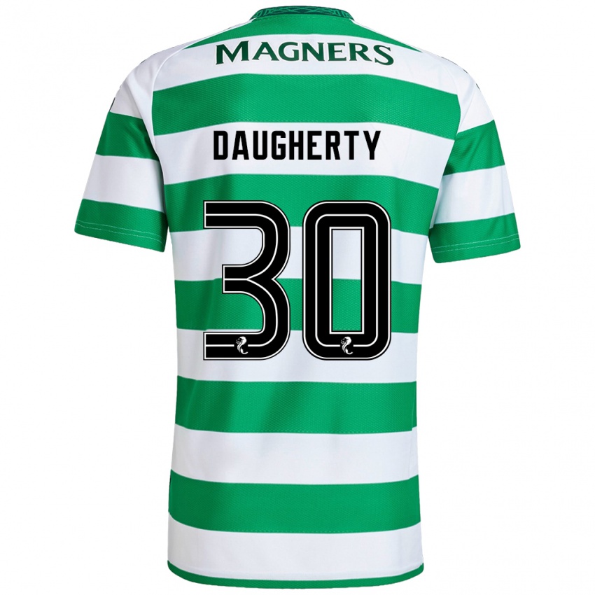 Homem Camisola Kelsey Daugherty #30 Branco Verde Principal 2024/25 Camisa Brasil