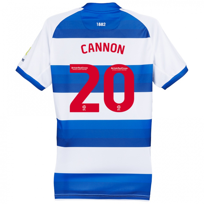 Homem Camisola Reggie Cannon #20 Azul Branco Principal 2024/25 Camisa Brasil