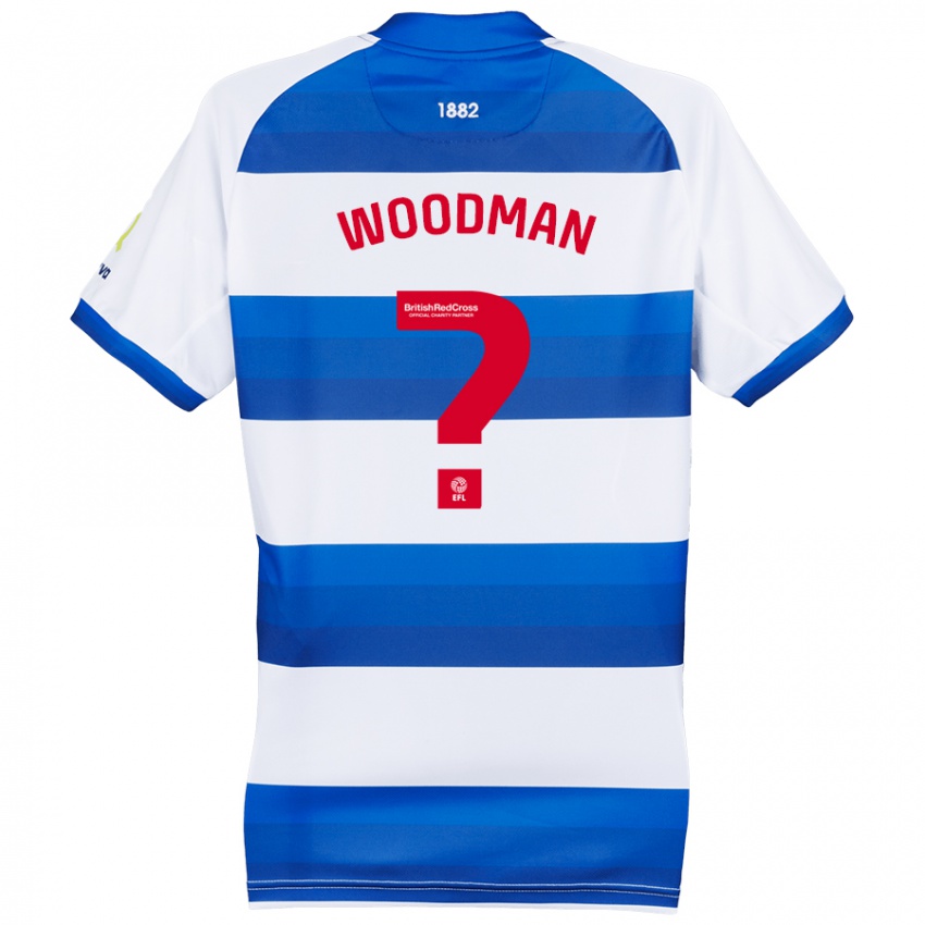 Homem Camisola Deon Woodman #0 Azul Branco Principal 2024/25 Camisa Brasil