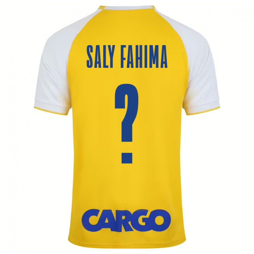 Homem Camisola Israel Saly Fahima #0 Branco Amarelo Principal 2024/25 Camisa Brasil