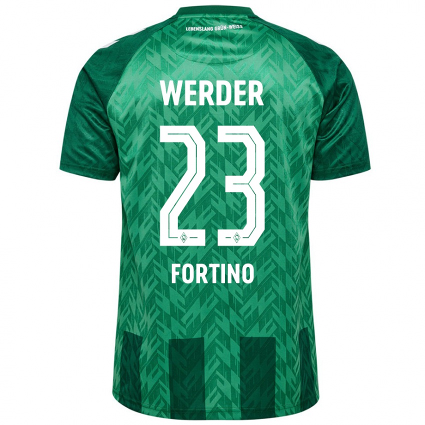 Homem Camisola Pierro Miguel Fortino #23 Verde Principal 2024/25 Camisa Brasil