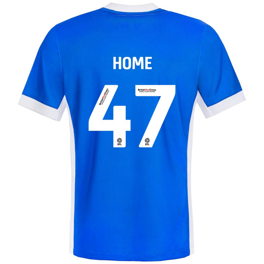 Homem Camisola Josh Home #47 Branco Azul Principal 2024/25 Camisa Brasil