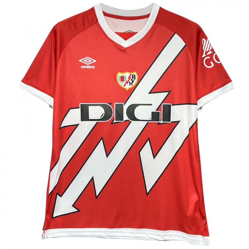 Homem Camisola Diego Méndez #18 Vermelho Branco Principal 2024/25 Camisa Brasil