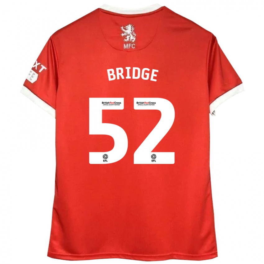 Homem Camisola Aj Bridge #52 Vermelho Branco Principal 2024/25 Camisa Brasil