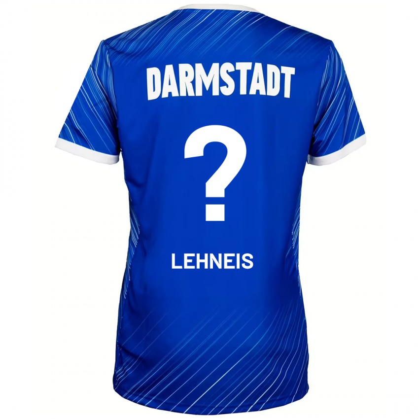 Homem Camisola Daniel Lehneis #0 Branco Azul Principal 2024/25 Camisa Brasil