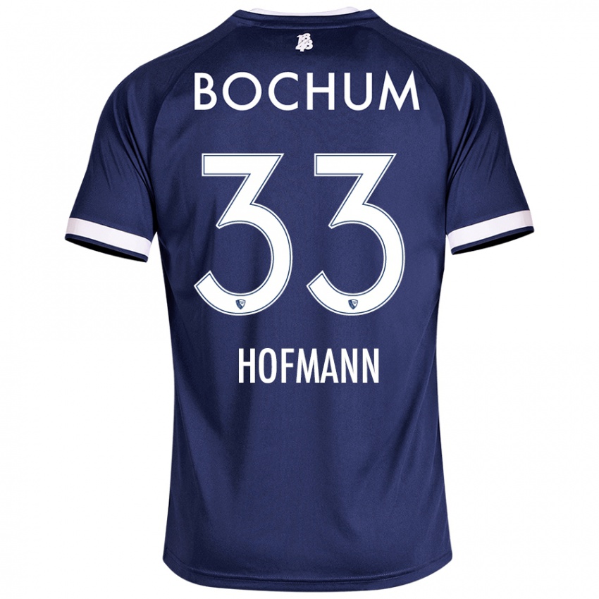 Homem Camisola Philipp Hofmann #33 Azul Escuro Principal 2024/25 Camisa Brasil