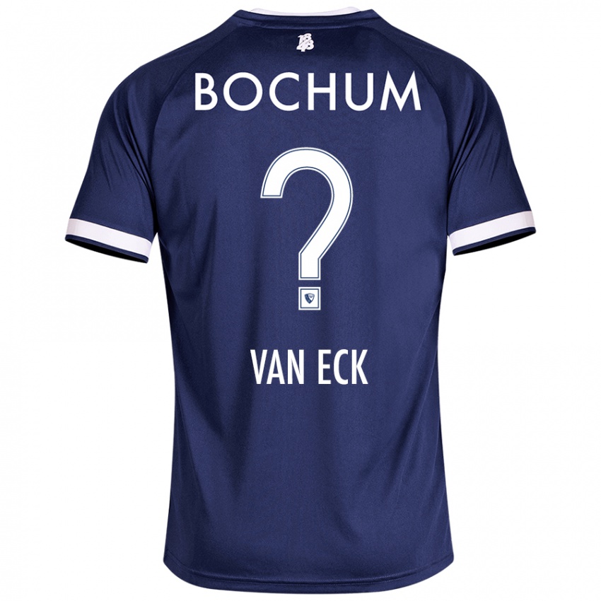 Homem Camisola Ole Van Eck #0 Azul Escuro Principal 2024/25 Camisa Brasil