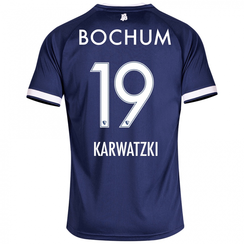 Homem Camisola Lucy Karwatzki #19 Azul Escuro Principal 2024/25 Camisa Brasil