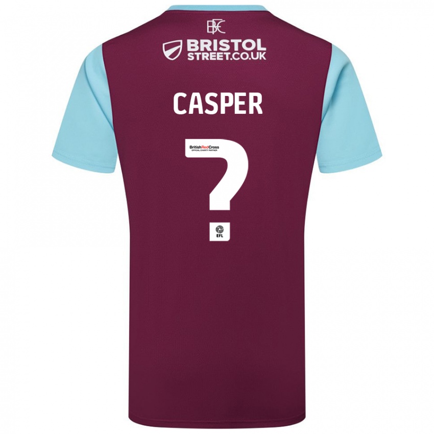 Homem Camisola Charlie Casper #0 Crédito Borboleta Azul Principal 2024/25 Camisa Brasil