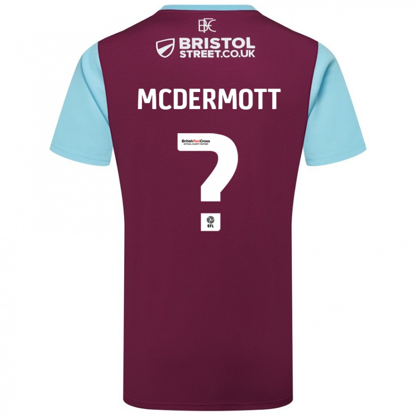 Homem Camisola Tommy Mcdermott #0 Crédito Borboleta Azul Principal 2024/25 Camisa Brasil