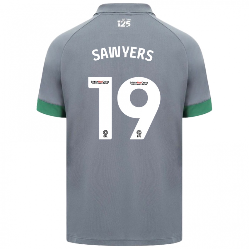 Homem Camisola Romaine Sawyers #19 Cinza Escuro Alternativa 2024/25 Camisa Brasil