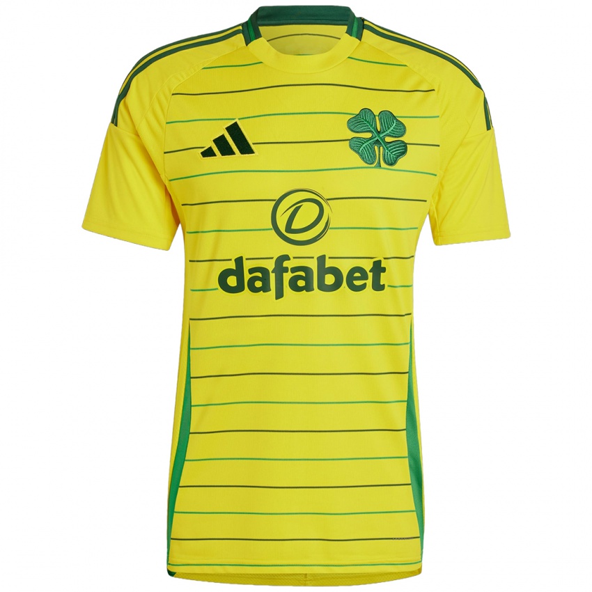 Homem Camisola James Forrest #49 Amarelo Alternativa 2024/25 Camisa Brasil