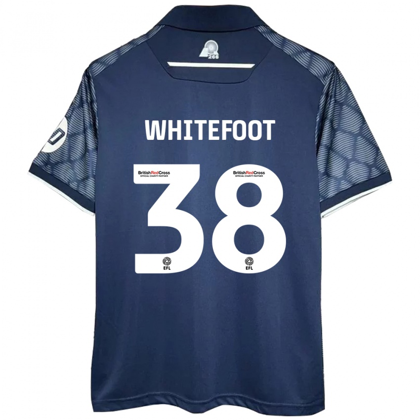 Homem Camisola Lily Whitefoot #38 Preto Alternativa 2024/25 Camisa Brasil